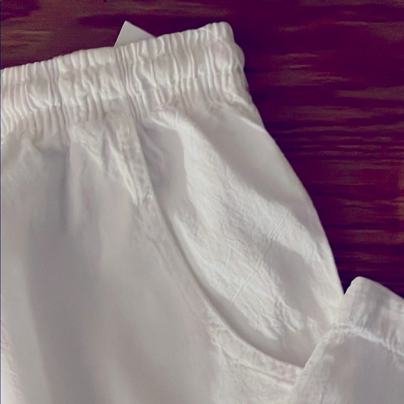 White Drawstring Pants. Ragtop.great cotton quality. - Picture 5 of 5